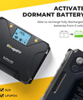 30A MPPT Solar Charge Controller with Low Temp Cutoff App Control and Backlit LCD for 12V 24V Battery Use