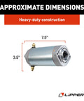 Replacement Hydraulic Pump Motor For Unidirectional RV Leveling Power Units With Heavy Duty Construction 7.5 Inch