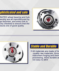 Front Wheel Bearing And Hub Assembly For Ford Expedition F-150 Lincoln Navigator 2011 2012 2013 2014 4WD AWD 6 Lug With ABS OEM Grade Direct Fit Premium Quality Reliable Replacement Part product image