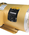 General Purpose 1.5 HP 3-Phase Electric Motor CEM3554T, 208-230/460 V, 1760 RPM, 145TC Frame, TEFC, gold casing