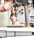 Annular cutter arbor MT3 to 3/4-in Weldon shank, drill press extension adapter for magnetic/radial/bench drill presses