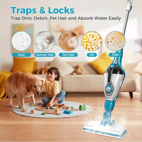 Universal Microfiber Steam Mop Replacement Pads 4 Pack For Quick Cleanups Pro Grade Must Have Compatible With Multiple Models Including SM1600 SM1610 SM1620 HSM13E1 HSMC1300FX HSMC1321 And More