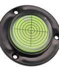Micpointik Round for spirit Level Bubble with circular gauge, plastic design, ideal for scaffolding and DIY projects.