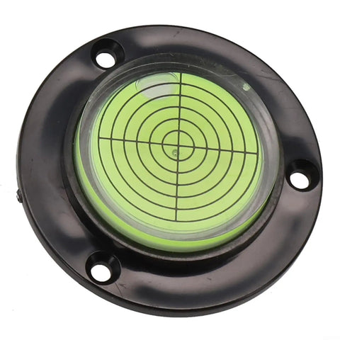 Micpointik Round for spirit Level Bubble with circular gauge, plastic design, ideal for scaffolding and DIY projects.