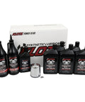 5 Quart 20W50 Synthetic Motor Oil Change Kit For Harley-Davidson Twin Cam And Milwaukee-Eight Engines 1999-2018 And 2017-2024 Premium Maintenance Pack
