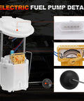 Electric Fuel Pump Module With Sending Unit Plug And Play For 2005 Through 2015 Dodge Challenger Charger Magnum And 300 Models Left Driver Side And Right Passenger Replaces 5136023 5136022 E7192M E7264A details and connections