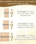 Brushed Gold Flower Cabinet Knobs Set Of 8 With 19mm 25mm And 38mm Screws installation guide for cabinets and drawers