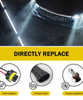 Image showing installation of Level Up Your Ride With This Heavy Duty H11 Car Light Wire Socket Connector Set for fog lights.