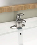 Colony Pro One-Handle Bathroom Faucet With Metal Drain, 1.2 GPM, Brushed Nickel Finish, Easy One-Person Install, Durable Metal Construction