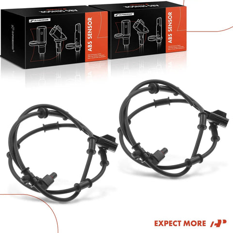 Boss Level Pair Of Front Driver And Passenger Abs Wheel Speed Sensors Designed For Dodge Ram 2500 And 3500 Trucks 2003 Through 2005 Four Wheel Drive.
