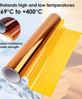 Polyimide PI Film Sheet For Electronics And Industrial Use, heavy-duty heat resistant Kapton-grade insulation roll