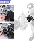Installation of 420cc Intake Manifold Inlet Pipe Kit With Air Filter For GX390 GX340 GX270 GX240 Predator 301cc Engines