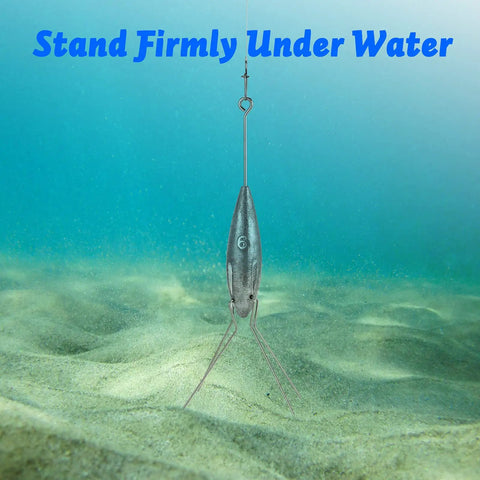 Sputnik Sinker Spider Lead Weights For Surf Fishing Pyramid Style Two Pack 3 Oz To 10 Oz Each Saltwater Beach Casting