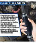 Fuel Line Hand Primer Bulb 6mm One Quarter Inch Rubber One Way Fuel Pump Transfer Vacuum Primer Pump for tutorial setup