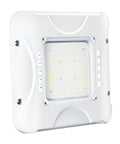 LED Canopy Light 150W 0-10V Dimmable 100-277V IP65 Waterproof ETL Listed 5700K Daylight 16.5 By 16.5 Inch Shop Light Side View