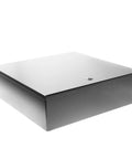 N1C Series NEMA 1 Hinged Door Wall Mount Enclosure, UL CSA listed, steel, 20x20x6.625 inch, ANSI gray, medium size for controls.