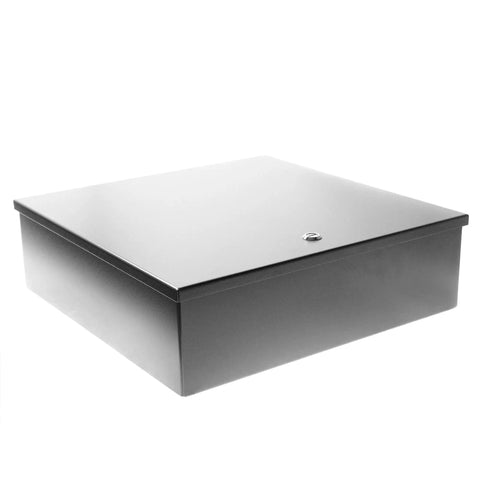N1C Series NEMA 1 Hinged Door Wall Mount Enclosure, UL CSA listed, steel, 20x20x6.625 inch, ANSI gray, medium size for controls.