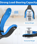 36-inch blue Grabber Reacher Tool with foldable anti-slip 360° jaw and magnetic tip.