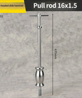 Heavy Duty 3 Jaw Slide Hammer Puller Set Made From Thickened Carbon Steel To Grip Bearings Flywheels And Blind Holes With Ease Rust Free Tool For Pro Mechanics Or Diy Guys Who Want Beefy Extractors That Work Fast Safe In Shop Or Home Base, 435mm pull rod