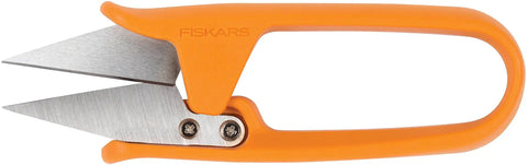 Short Cut Thread Snip Scissors 4.5 Inch Orange Gray Handles Ultra Sharp Blades No Fuss Quick Precise Snips In Sewing And Quilting Projects