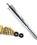 Stubby Antenna Mast 50 Cal Style Track Antenna Delete Replacement For Ford F Series F150 F250 F350 RAM Aluminum Billet