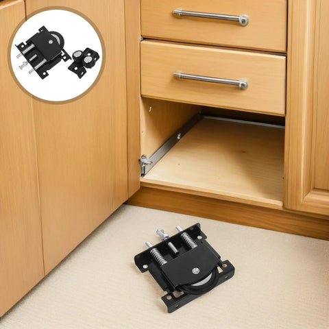 Top Tier Sliding Door Roller Replacement Kit Metal Wheels For Super Smooth And Silent Glide On Wardrobe Closet Hardware Quick Install Strong Build Fits T and U Shape Track Rail Systems Fix Stuck Doors Stop Noise Forever Reliable black metal rollers on wardrobe cabinet door