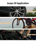 Pro Jeffergarden Digital Torque wrench with electric precision, bidirectional accuracy, and multi-unit display used for automobile tires, bicycles, and repair tasks.