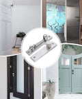Heavy Duty Hidden Pivot Door Hinge Adjustable Rotation Hinge For Wood Doors Built To Last Concealed Hardware Brushed Finish