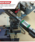 Close-up of the Linear Rail Guide Kit For Neptune 3 MAX And Neptune 4 MAX Upgrade showing modular design and installation