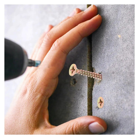 Installing Spiral Wall Anchors Kit 13X32MM Zinc Alloy Self Drilling Hollow Anchors
