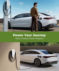Plug And Play Tesla To J1772 Charging Adapter With Solid 80 Amp Build for outdoor vehicle charging at home garage and driveway.