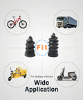 61 Piece Tire Repair Kit With Rubber Nails And Spiral Screws For Cars Trucks Motorcycles And Tractors application
