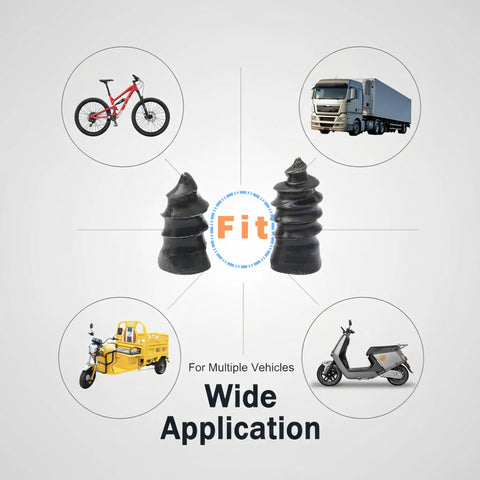61 Piece Tire Repair Kit With Rubber Nails And Spiral Screws For Cars Trucks Motorcycles And Tractors application