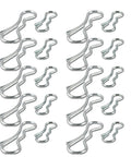 Bow Tie Lock Cotter Pin Set For Lawn Mowers 5 Sixteenths Inch And 7 Sixteenths Inch Includes 20 Pins Each for lawn mowers.