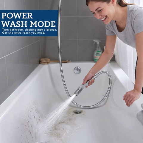 12 Inch All Metal Rain Shower Head With Handheld Spray In Chrome Finish Featuring 144 Wide Angle Nozzles For Solid Bathroom Upgrades That Let You Straight Up Kick Back And Chill Daily