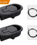 Heavy Duty Two Pack Recliner Replacement Parts Featuring Durable Release Pull Handle and Smooth Glide Return Cable For Couch Sofa Tough As Nails Repair Jobs, includes two handles and glide cables.