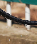 Close-up of 100 Ft Soaker Hose For Garden Linkable Dual Layer Drip Irrigation System Leak Free And Water Saving Up To 80 Percent