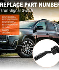 Turn Signal Switch Kit With Installation Tools Direct Fit For 2011 2013 Ford F Series Trucks F150 F250 F350 F450 F550 Easy Swap Replaces SW6874 CBS2141 with part numbers displayed and vehicle in background