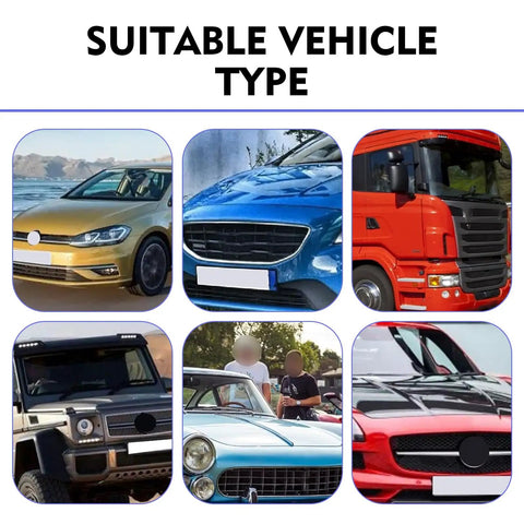Image showcasing various vehicles suitable for Heavy Duty M6 Tamper Proof License Plate Screws Straight Up Crafted From Top Shelf 304 Stainless Steel.