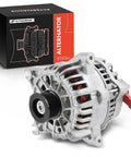 Ford Mustang 1999 2000 2001 2002 2003 2004 4.6L V8 SOHC 12V 105A Alternator With Six Groove Pulley Clockwise Rotation Replacement XR3U 10300 AA XR3U 10300 AC Plug In And Go Direct Fit Easy Install