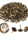 Top Shelf Antique Bronze Upholstery Tacks, heavy duty furniture nails in 250 pack for DIY projects and living room makeovers.