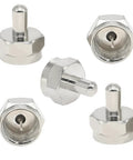Five Pack F Type Male Terminator Caps 75 Ohms Coax Cap Terminator Cover for TV Antennas, Splitters, Amplifiers and Boosters