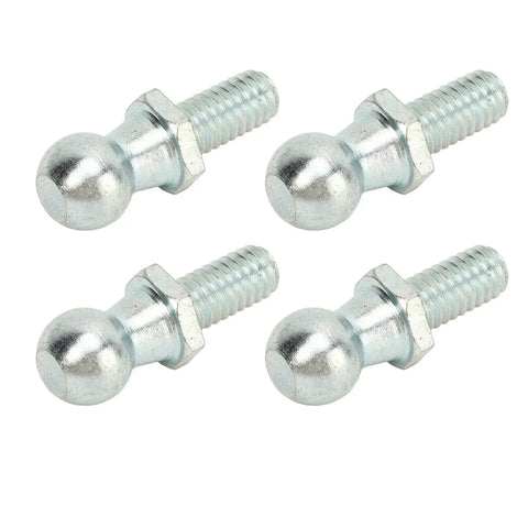 Heavy Duty 13mm Ball Pins Gas Lift Support Hardware Kit with 4 ball stud pins shown on white background