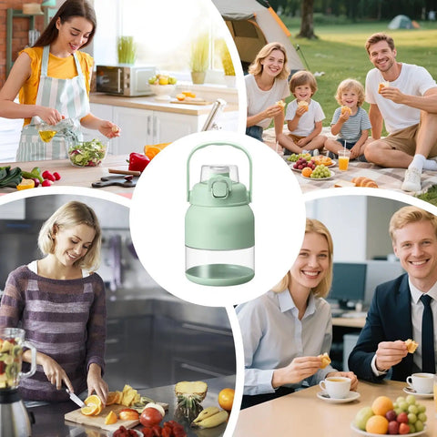 Portable Handheld Electric Citrus Juicer, Automatic Lemon And Orange Press With Ergonomic Non-Slip Grip For Quick One-Handed Fresh Juice Making On The Go Home Kitchen Or Travel.