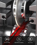 Inside view of Small Cable Stripper Machine For Wire Peeling And Cutting Iron Wire Tool With 25Mm Stripping Capacity.