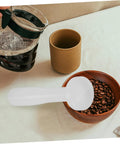 Plastic Espresso Tamper For Home And Commercial Coffee Making No Frills Durable Press Tool near coffee beans