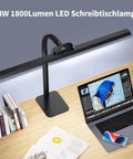 Ultra Wide LED Architect Desk Lamp With Thirty One Point Five Inch Light Bar For Home Office 24W 1800LM Task Lighting