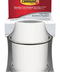 Bathroom Accessory Organizer With Two Medium Water Resistant Strips Satin Nickel Finish Holds Up To 2 Lb No Tools Needed