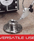 Pro Grade Carbide-Tipped Contact For Dial Test Indicators With Swivel Heads Built To Last In Tough Inspection And Machining Jobs 1-5-16 Inch Length 0.032 Inch Ball Diameter PT23064 measuring metal gear with gauge