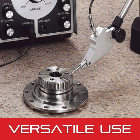 Pro Grade Carbide-Tipped Contact For Dial Test Indicators With Swivel Heads Built To Last In Tough Inspection And Machining Jobs 1-5-16 Inch Length 0.032 Inch Ball Diameter PT23064 measuring metal gear with gauge